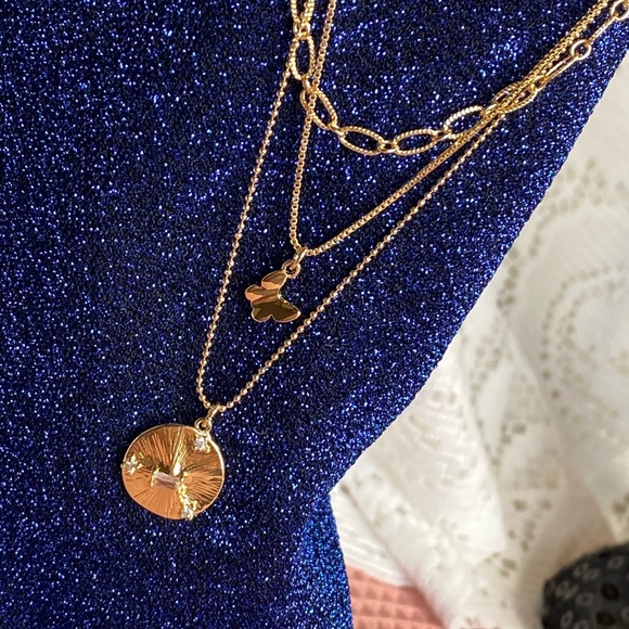 NWT MICAH 3 IN 1 NECKLACE SET VERSATILE LAYERED SPECIAL VALENTINE SPECIAL - Picture 3 of 11